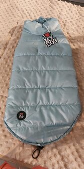 ILMD ECO JACKET 400BLK SUGAR BLUE 