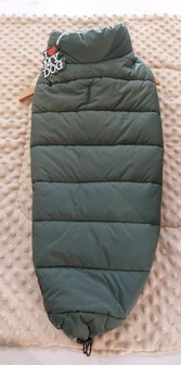 ILMD ECO JACKET 400BLK BGD DEEP FOREST