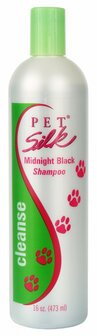 PET SILK MIDNIGHT BLACK SHAMPOO 473ML
