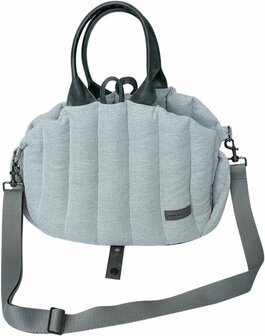 AB Home &amp; Away-Draagtas-Citybag Diana Lichtgrijs-XS 50x30x35cm