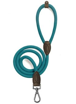 M&amp;P KAYA Laisse Ronde bleu petrole