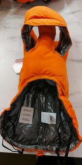 51DN TECKEL EDGE COAT ORANGE