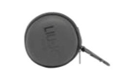 LIU JO WASTE BAG HOLDER CASE ZWART
