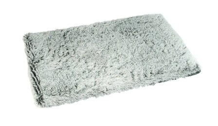 TRAVEL BLANKET SOFT STREAKY GREY 50X75CM