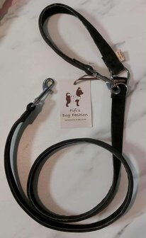 FIFI LEASH NORMAL WIDE FOREST BLACK