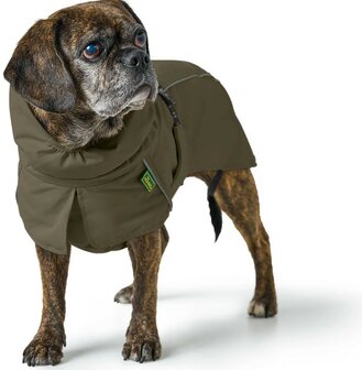 HUNTER COAT NORDBY OLIVE GREEN PUG &amp; FRENCHIE