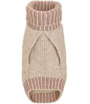 HUNTER PULLOVER BODENSE + HAT CREME/LIGHT PINK