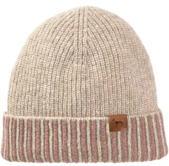 HUNTER PULLOVER BODENSE + HAT CREME/LIGHT PINK