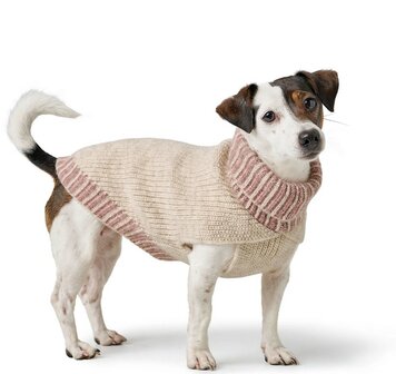 HUNTER PULLOVER BODENSE + HAT CREME/LIGHT PINK