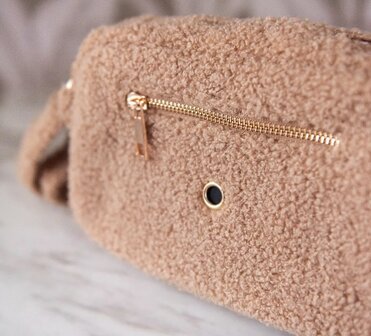 F&amp;C FANCY DOG MOM BAG TEDDY BROWNY