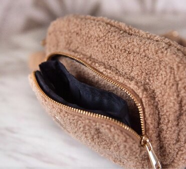 F&amp;C FANCY DOG MOM BAG TEDDY BROWNY