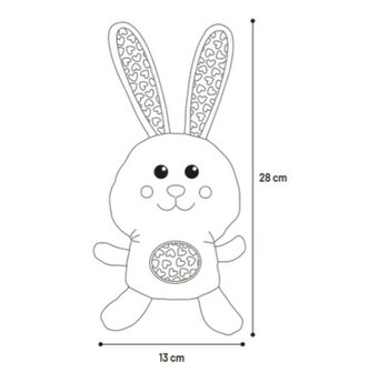 SPEELGOED KORO KONIJN ROZE