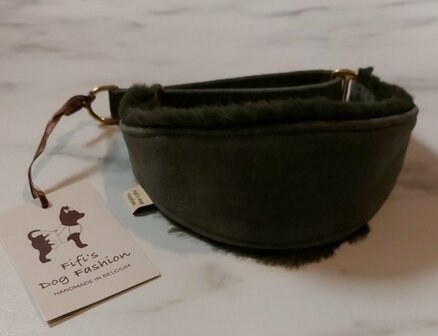 FIFI COLLAR SPEEDY ARMY GREEN