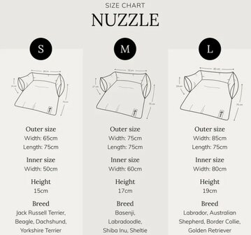 NUZZLE Sofa Bed taupe S