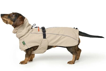 HUNTER COAT NORDBY CREME TECKEL