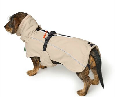 HUNTER COAT NORDBY CREME TECKEL