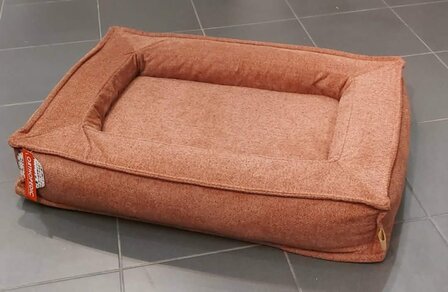 ORTHOPEDIC DELUXE BED RUST M