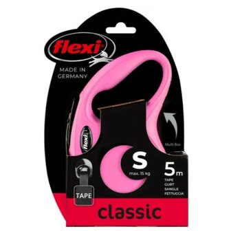 Flexi Rollijn Classic Band Roze S