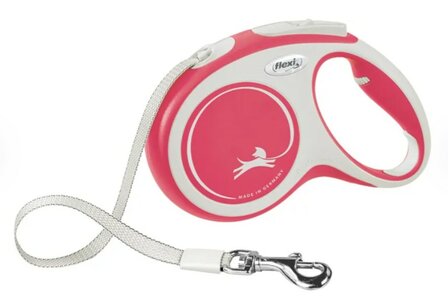 Flexi Rollijn New Comfort Band Rood M