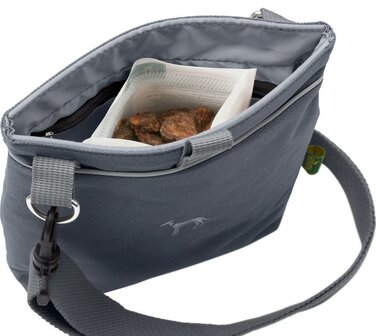 Hunter snackbag with shoulderstrap Alva anthracite