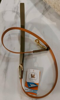 SKYO COMET BROWN/ OLIVE + GOLD 19MM