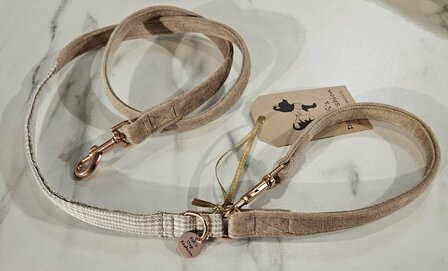 FIFI LEASH NORMAL SAHARA + ROSE GOLD