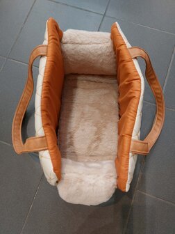 EH GIA MADEMOISELLE BAG MATELLASSE BEIGE + COTTON