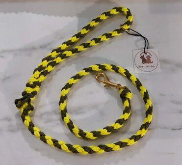 SKYO TARO COMET OLIVE GREEN / FLUO YELLOW + GOLD