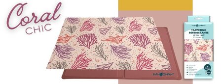 FC cooling mat coral chic 50x65cm