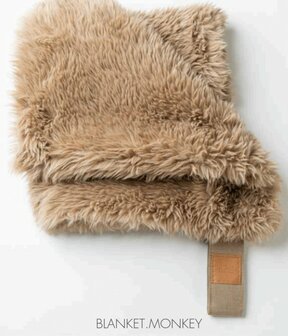 BAU BARU BLANKET MONKEY 80X75CM