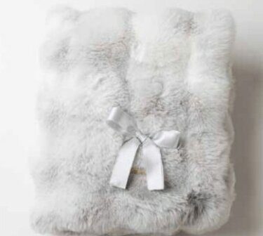 BAU BARU BLANKET BIGNE GREY 80X75CM