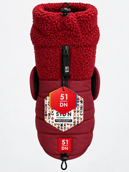 51DN SHERPA BURGUNDY