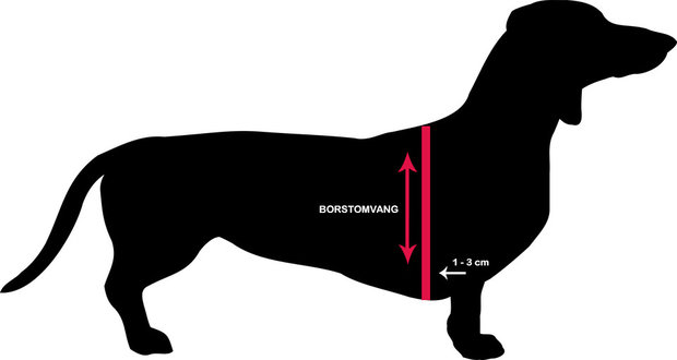 Liberta rood (met koordje) - verschillende maten