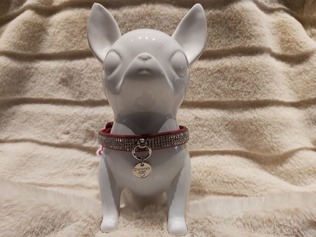 Blin blin halsband red pearl