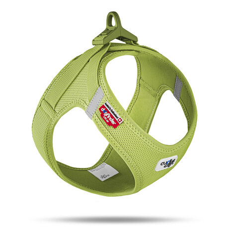 CURLI VEST HARNESS CLASP AIR MESH LIME