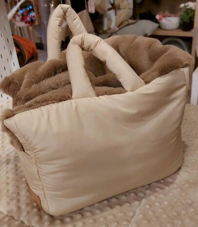 BAU BARU PIUMA BAG BEIGE/BROWN