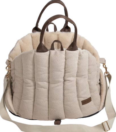 AB HOME&AWAY Stadstas Diana Boucle Beige-XS 50x30x35cm