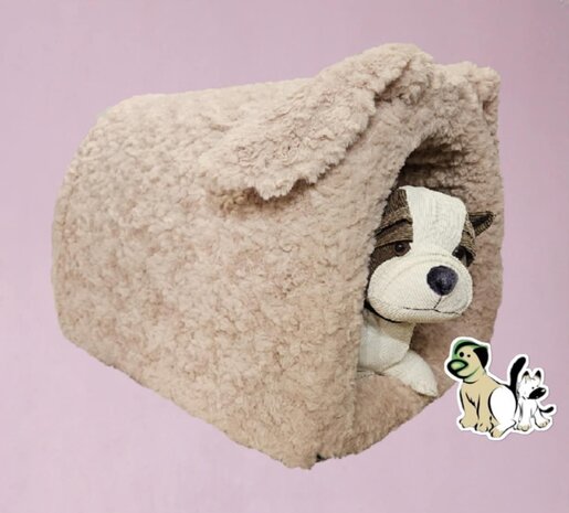 BAU BARU Tunnel Bunny Bear PINK S