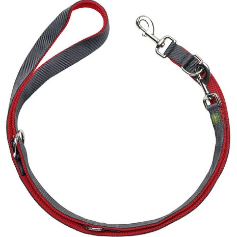 T leash Maldon 20/200 polyester red-grey