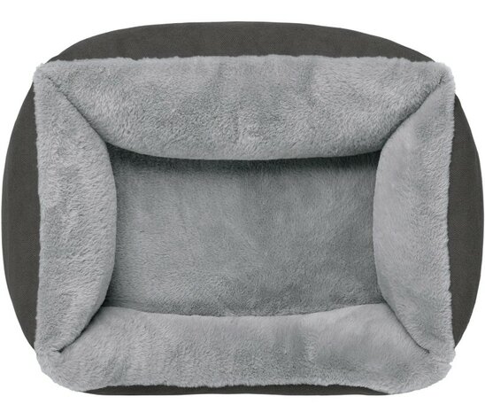 Orthopedische hondensofa Rockford antraciet/lichtgrijs 80x60cm