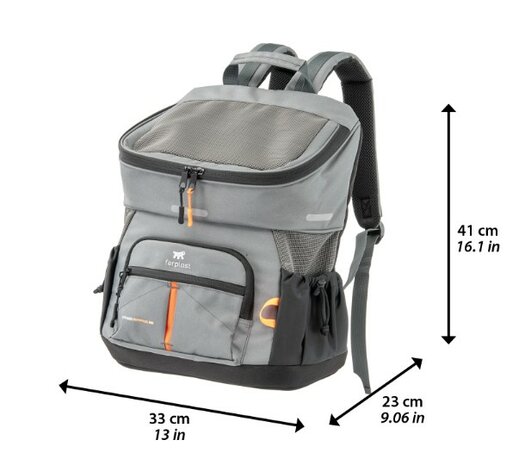 VOYAGER RUGZAK 400 GRIJS