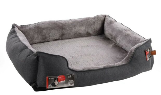 Mand Carlota Rechthoekig Lichtgrijs XL
