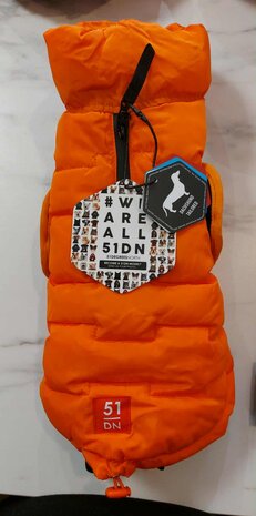 51DN TECKEL EDGE COAT ORANGE