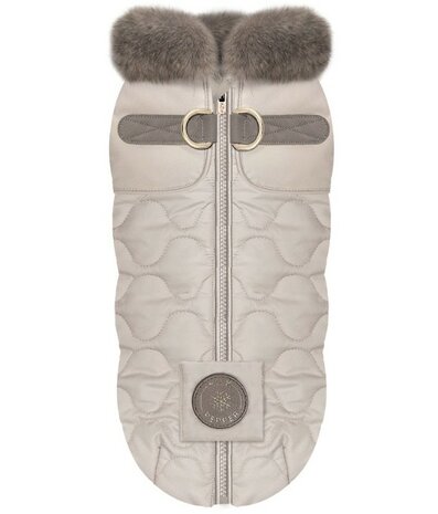 MP AGATHA JACKET HARNESS TAUPE/FOURRURE TAUPE