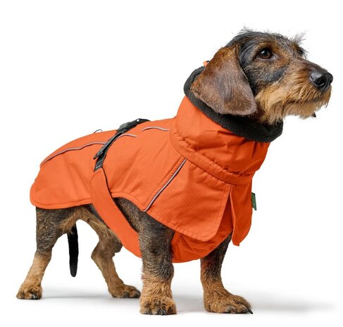 HUNTER COAT NORDBY ORANGE TECKEL