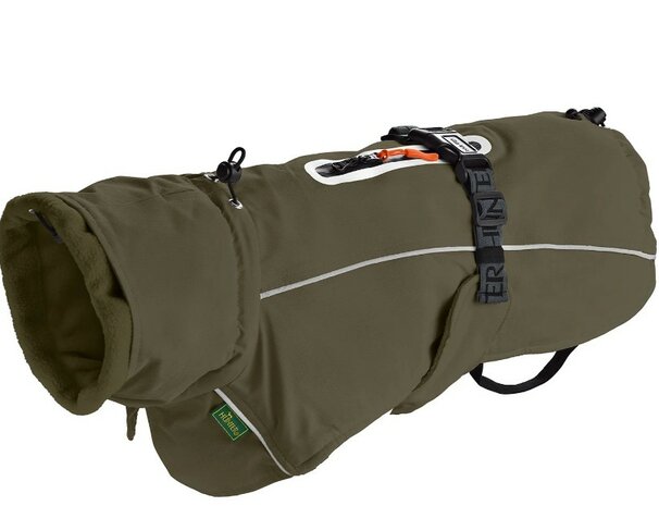 HUNTER COAT NORDBY OLIVE GREEN TECKEL