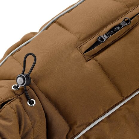 HUNTER COAT PAXSON TECKEL CARAMEL