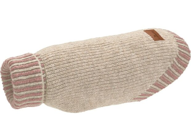 HUNTER PULLOVER BODENSE + HAT CREME/LIGHT PINK