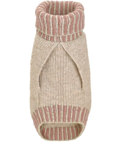 HUNTER PULLOVER BODENSE + HAT CREME/LIGHT PINK