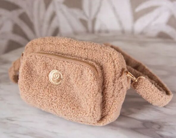 F&C FANCY DOG MOM BAG TEDDY BROWNY